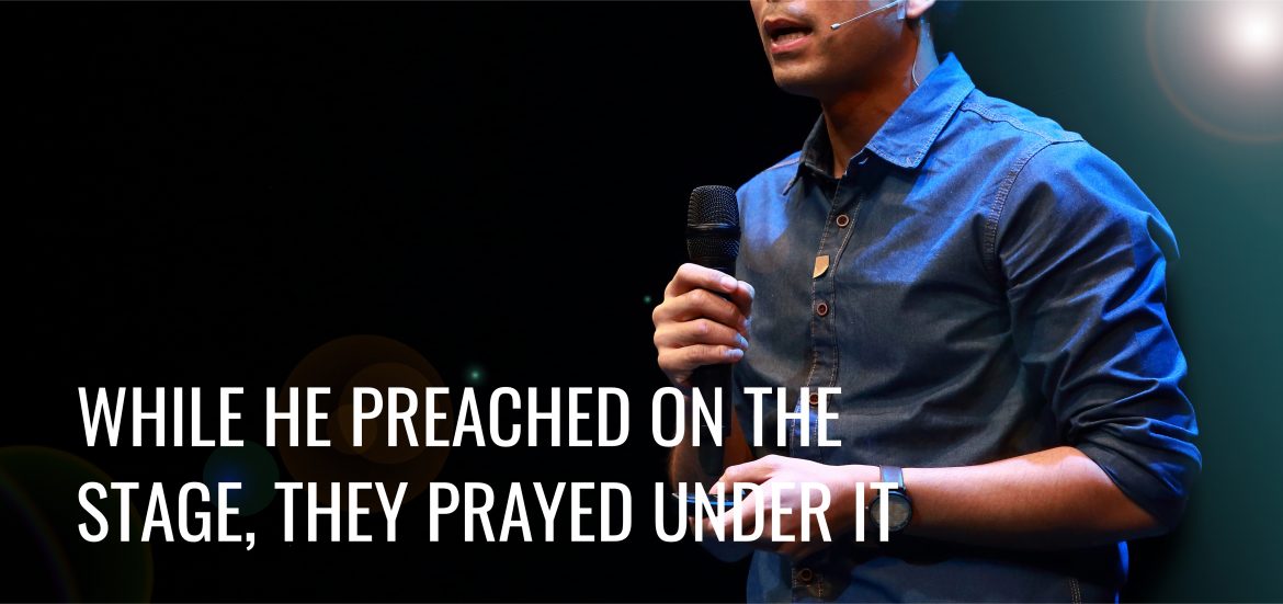 Torch Intersession under Stage Jeri Hill