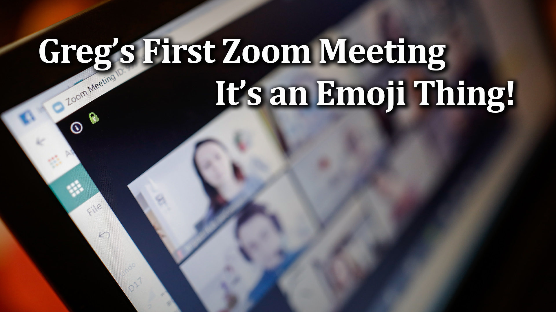 02-15-22 Gregs First Zoom Meeting its a Emoji Thing