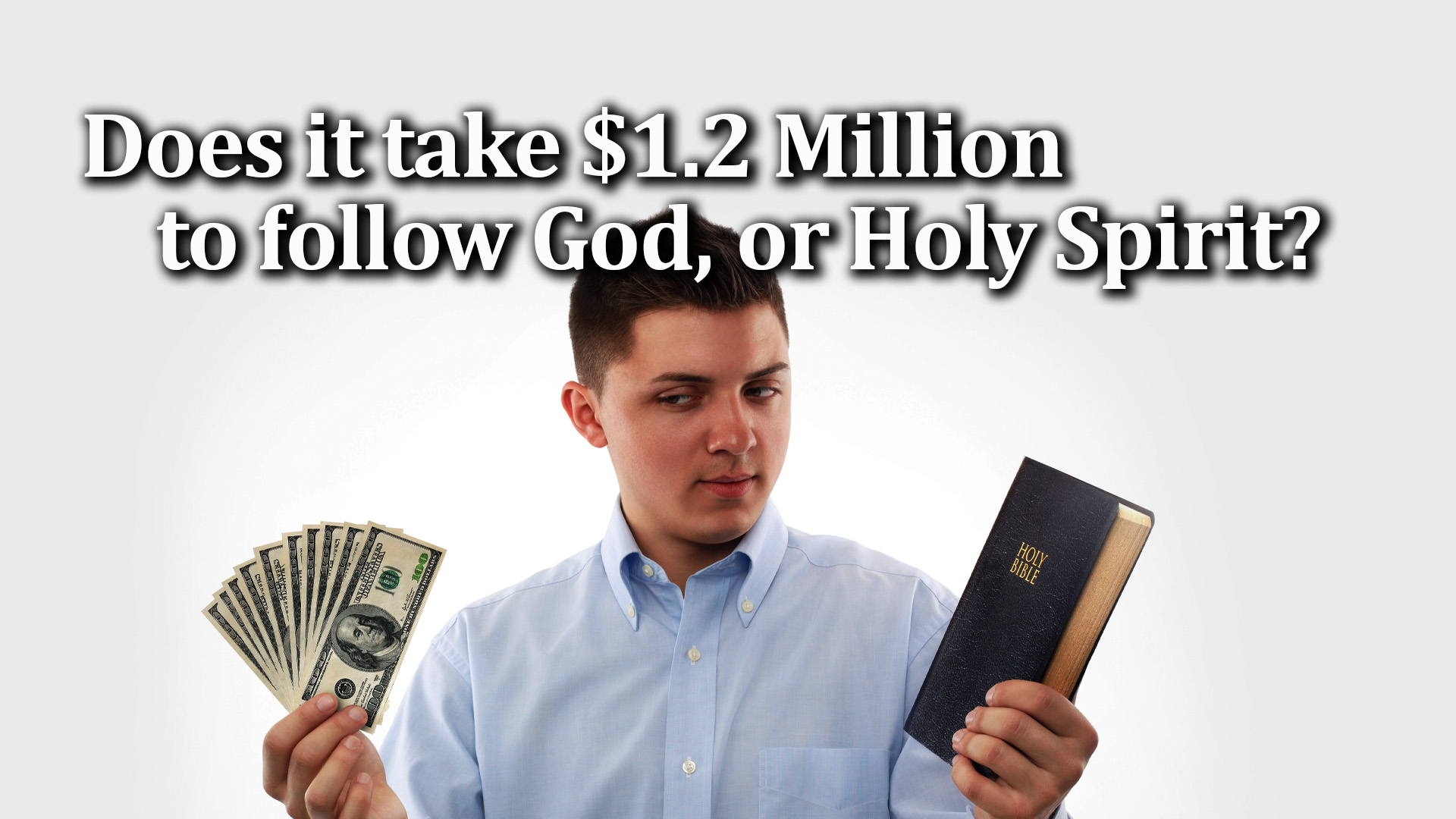 11-16-21 Does it Take 1.2 Million to follow God or Holy Spirit
