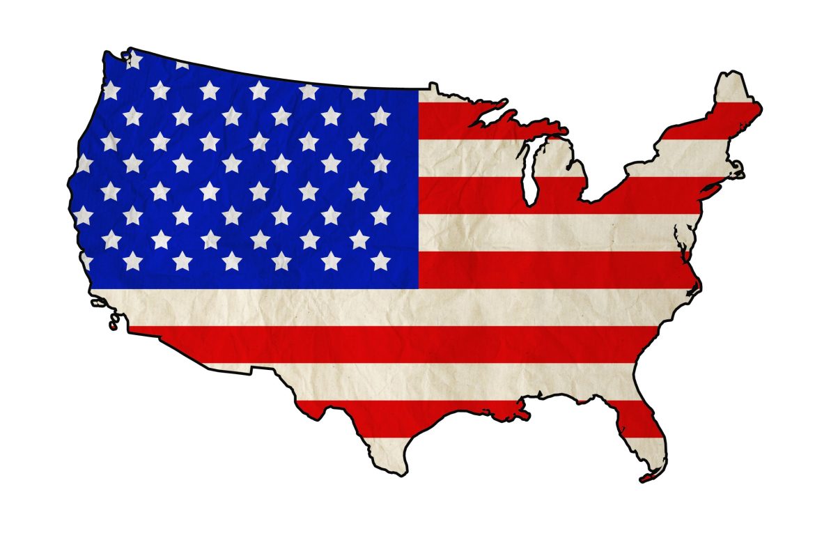 USA Map shutterstock_290957381 Resize
